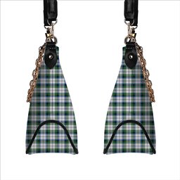 ScotsTee Shop Scottish MacNaughton Dress Ancient Tartan Handbag Women's Shoulder Bag With Chain