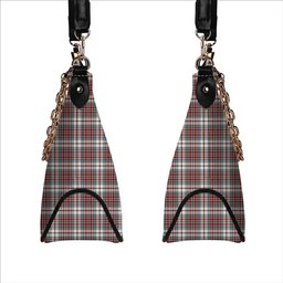 ScotsTee Shop Scottish MacBain Dress Modern Tartan Handbag Women's Shoulder Bag With Chain