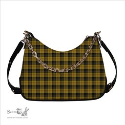 ScotsTee Shop Scottish MacLeod 1831 Tartan Handbag Women's Shoulder Bag With Chain
