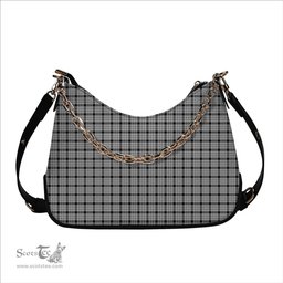 ScotsTee Shop Scottish Wallace Dress Tartan Handbag Women's Shoulder Bag With Chain