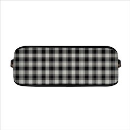 ScotsTee Shop Scottish MacPhee B&W Modern Tartan Handbag Women's Shoulder Bag With Chain