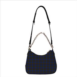 ScotsTee Shop Scottish MacLaurin of Brioch Tartan Handbag Women's Shoulder Bag With Chain