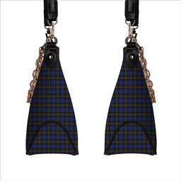 ScotsTee Shop Scottish MacLaurin of Brioch Tartan Handbag Women's Shoulder Bag With Chain