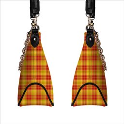 ScotsTee Shop Scottish MacMillan Dress Modern Tartan Handbag Women's Shoulder Bag With Chain