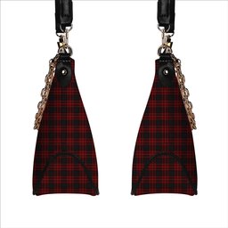 ScotsTee Shop Scottish Menzies Hunting Tartan Handbag Women's Shoulder Bag With Chain