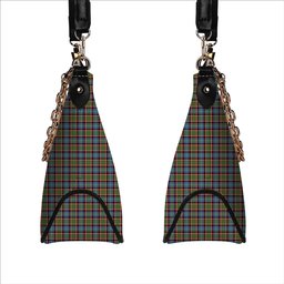ScotsTee Shop Scottish Norvel Tartan Handbag Women's Shoulder Bag With Chain