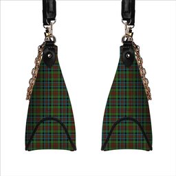 ScotsTee Shop Scottish McDuff Hunting Ancient Tartan Handbag Women's Shoulder Bag With Chain