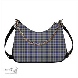 ScotsTee Shop Scottish Hannay Tartan Handbag Women's Shoulder Bag With Chain