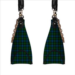 ScotsTee Shop Scottish McKie Tartan Handbag Women's Shoulder Bag With Chain