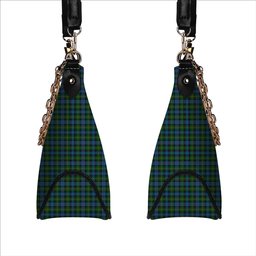 ScotsTee Shop Scottish McLeod of Skye Tartan Handbag Women's Shoulder Bag With Chain