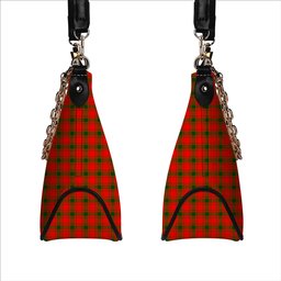 ScotsTee Shop Scottish MacQuarrie Modern Tartan Handbag Women's Shoulder Bag With Chain