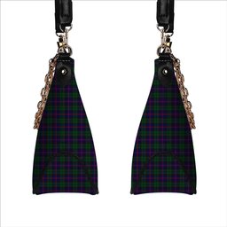 ScotsTee Shop Scottish Urquhart Tartan Handbag Women's Shoulder Bag With Chain