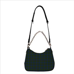 ScotsTee Shop Scottish Newlands of Lauriston Tartan Handbag Women's Shoulder Bag With Chain