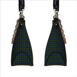 ScotsTee Shop Scottish Newlands of Lauriston Tartan Handbag Women's Shoulder Bag With Chain
