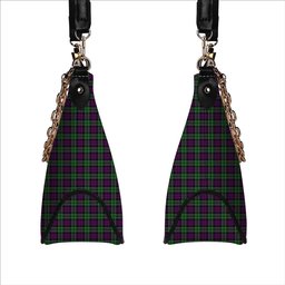ScotsTee Shop Scottish Wilsons 158 Tartan Handbag Women's Shoulder Bag With Chain
