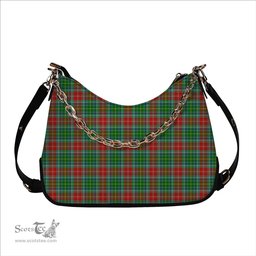 ScotsTee Shop Scottish Muirhead SC Tartan Handbag Women's Shoulder Bag With Chain