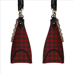 ScotsTee Shop Scottish MacQuarrie 3 Tartan Handbag Women's Shoulder Bag With Chain