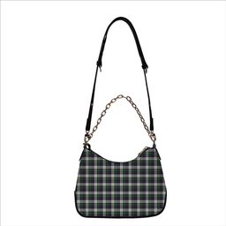 ScotsTee Shop Scottish Malcolm Dress Modern Tartan Handbag Women's Shoulder Bag With Chain