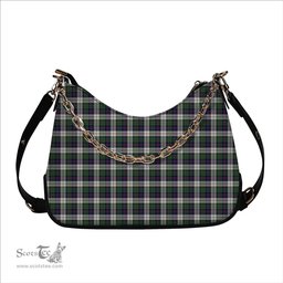 ScotsTee Shop Scottish Malcolm Dress Modern Tartan Handbag Women's Shoulder Bag With Chain