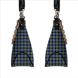 ScotsTee Shop Scottish Johnston Timothy Tartan Handbag Women's Shoulder Bag With Chain