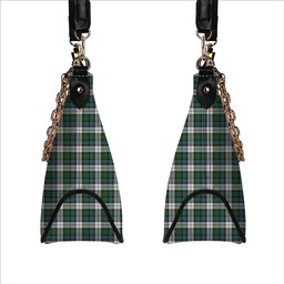 ScotsTee Shop Scottish MacCallum Dress Ancient Tartan Handbag Women's Shoulder Bag With Chain