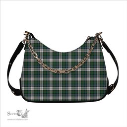 ScotsTee Shop Scottish MacCallum Dress Ancient Tartan Handbag Women's Shoulder Bag With Chain