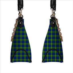 ScotsTee Shop Scottish Maitland SC Tartan Handbag Women's Shoulder Bag With Chain