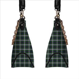 ScotsTee Shop Scottish McKenzie Dress Tartan Handbag Women's Shoulder Bag With Chain