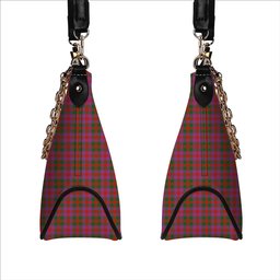 ScotsTee Shop Scottish McGowan Portrait Ancient Tartan Handbag Women's Shoulder Bag With Chain