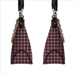 ScotsTee Shop Scottish McFarland Dress Tartan Handbag Women's Shoulder Bag With Chain