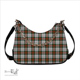 ScotsTee Shop Scottish MacDuff Dress Ancient Tartan Handbag Women's Shoulder Bag With Chain