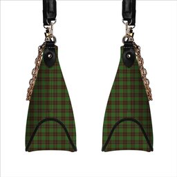 ScotsTee Shop Scottish McPhee Hunting Ancient Tartan Handbag Women's Shoulder Bag With Chain