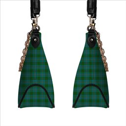 ScotsTee Shop Scottish Irvine of Bonshaw Tartan Handbag Women's Shoulder Bag With Chain