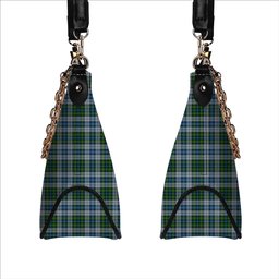 ScotsTee Shop Scottish McNeil Dress Tartan Handbag Women's Shoulder Bag With Chain
