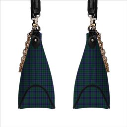 ScotsTee Shop Scottish Weisfeld Tartan Handbag Women's Shoulder Bag With Chain