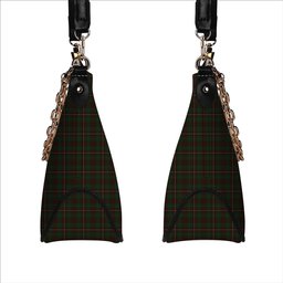 ScotsTee Shop Scottish MacKinnon Hunting 3 Tartan Handbag Women's Shoulder Bag With Chain