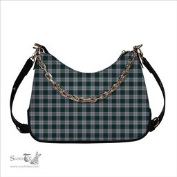 ScotsTee Shop Scottish Lindsay Dress Tartan Handbag Women's Shoulder Bag With Chain
