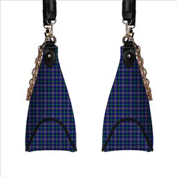 ScotsTee Shop Scottish Weir Modern SC Tartan Handbag Women's Shoulder Bag With Chain