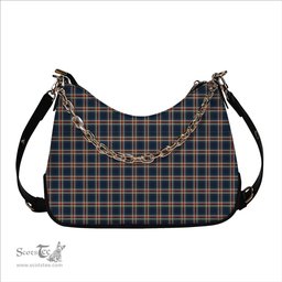 ScotsTee Shop Scottish Yusra (Malay) Tartan Handbag Women's Shoulder Bag With Chain