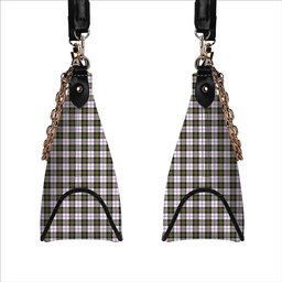 ScotsTee Shop Scottish MacPherson Dress Modern Tartan Handbag Women's Shoulder Bag With Chain