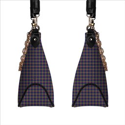 ScotsTee Shop Scottish Yukon (asymmetric) Tartan Handbag Women's Shoulder Bag With Chain