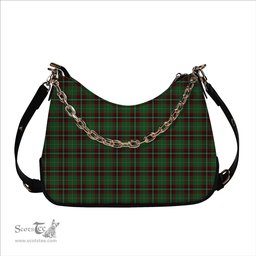 ScotsTee Shop Scottish Kiernan Tartan Handbag Women's Shoulder Bag With Chain