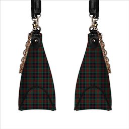 ScotsTee Shop Scottish MacDuff Hunting Modern Tartan Handbag Women's Shoulder Bag With Chain