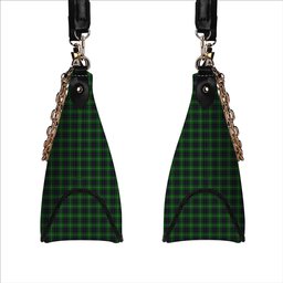 ScotsTee Shop Scottish McDonald of The Isles Tartan Handbag Women's Shoulder Bag With Chain