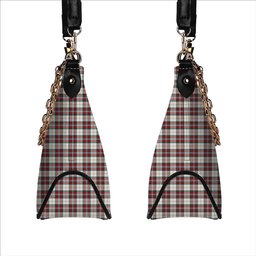 ScotsTee Shop Scottish McLean Dress Modern Tartan Handbag Women's Shoulder Bag With Chain