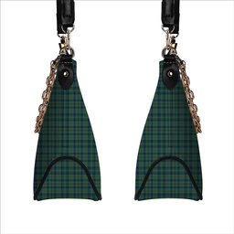 ScotsTee Shop Scottish Moncreiffe of Atholl Modern Tartan Handbag Women's Shoulder Bag With Chain