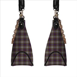 ScotsTee Shop Scottish MacDonell of Glengarry Dress  Modern Tartan Handbag Women's Shoulder Bag With Chain