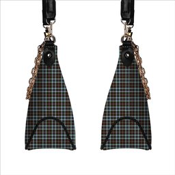 ScotsTee Shop Scottish McThomas Hunting Modern Tartan Handbag Women's Shoulder Bag With Chain