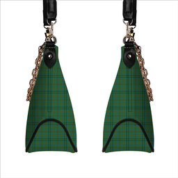 ScotsTee Shop Scottish Moncrieff of Atholl Ancient Tartan Handbag Women's Shoulder Bag With Chain
