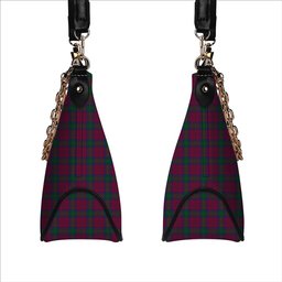 ScotsTee Shop Scottish McGlynn Tartan Handbag Women's Shoulder Bag With Chain